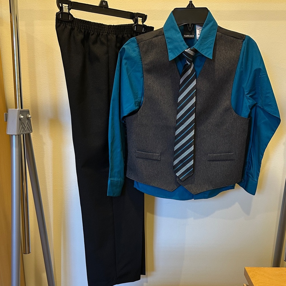 Van Heusen Kids Matching Set - Teal and Black
